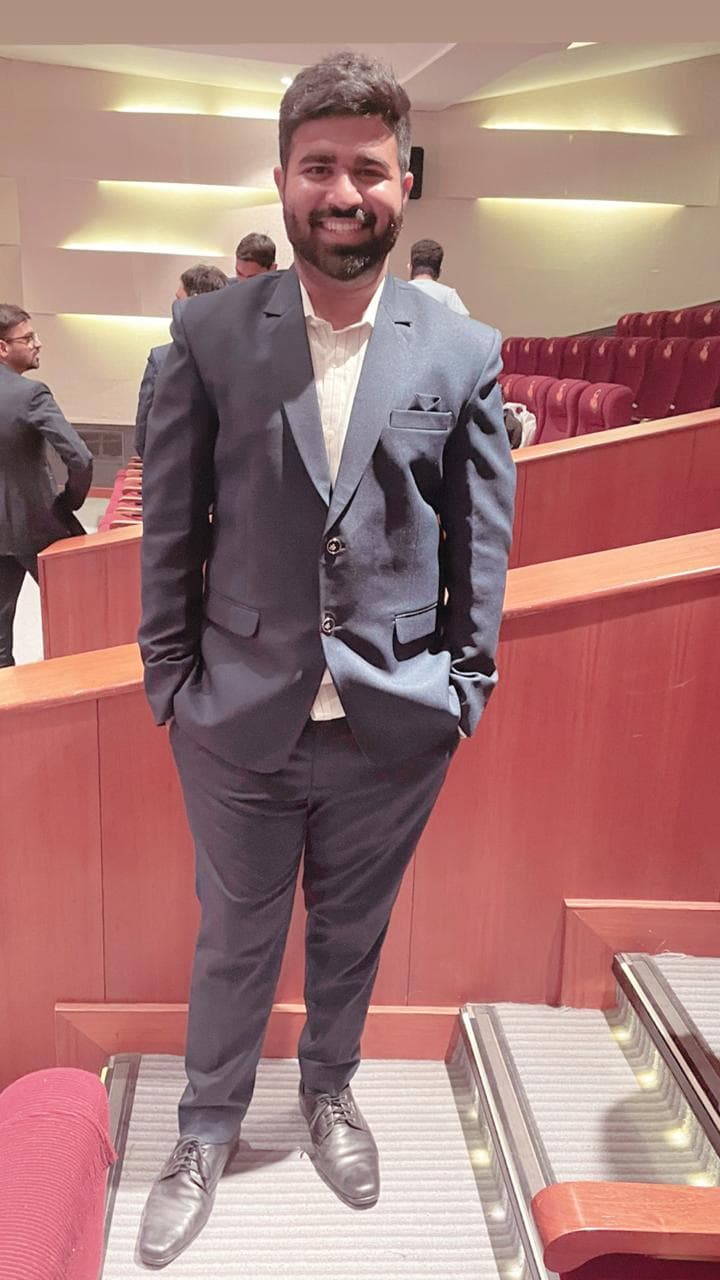 Yash Dengani CA, co-founder of Dhobikaka fabric care and laundry service in Nagpur