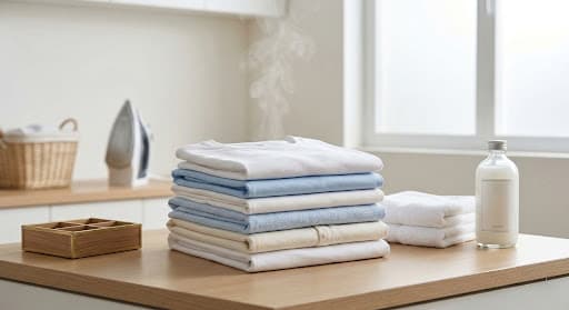 Laundry service in Nagpur with wash and fold, steam ironing, and hygienic garment care